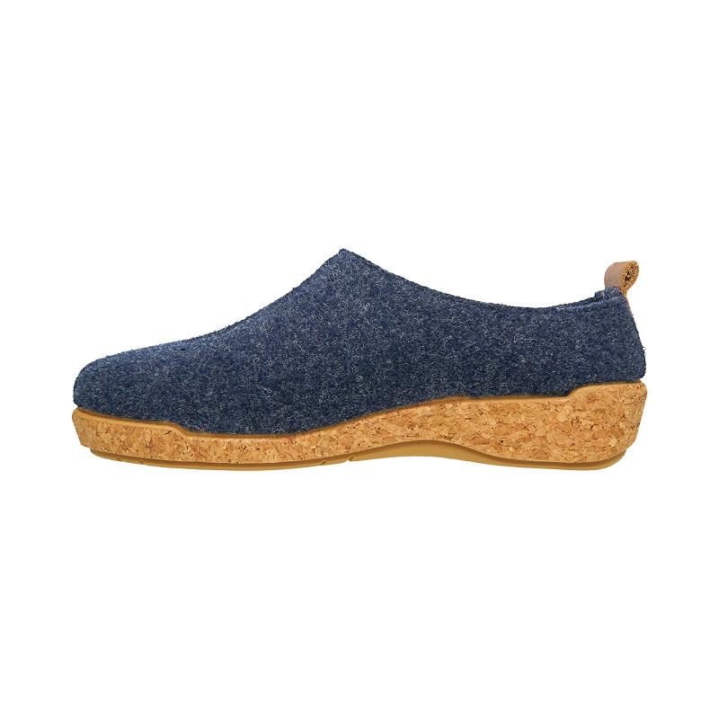 Clogsy Birkenstock Wonderwool Clog Damske Námornícka Modrá | SK 252XYU